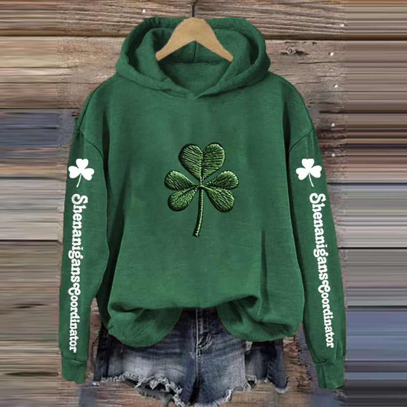 Women'S St. Patrick'S Day Printed Hat Sweatshirt artswardrobe