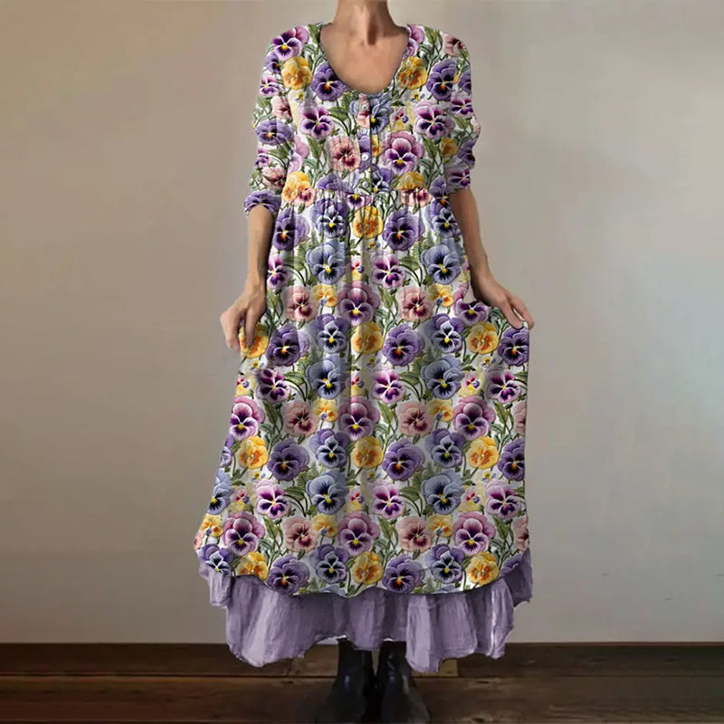 Vestito dal design curato