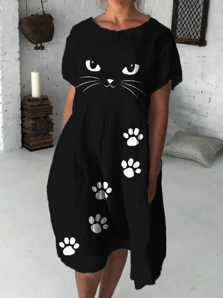 Vestito dal design curato