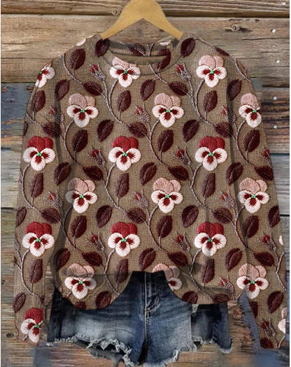 Maglione in stile vintage senza tempo