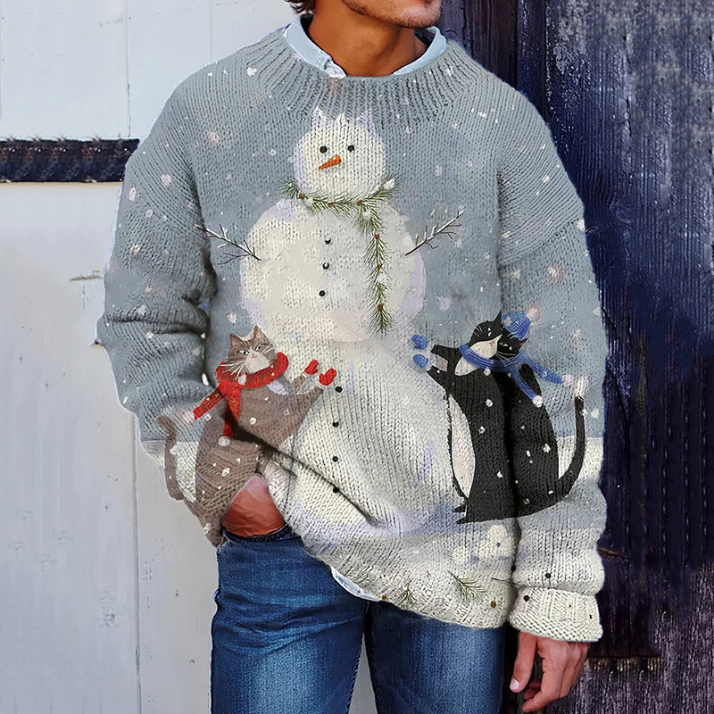 Maglione in stile vintage senza tempo