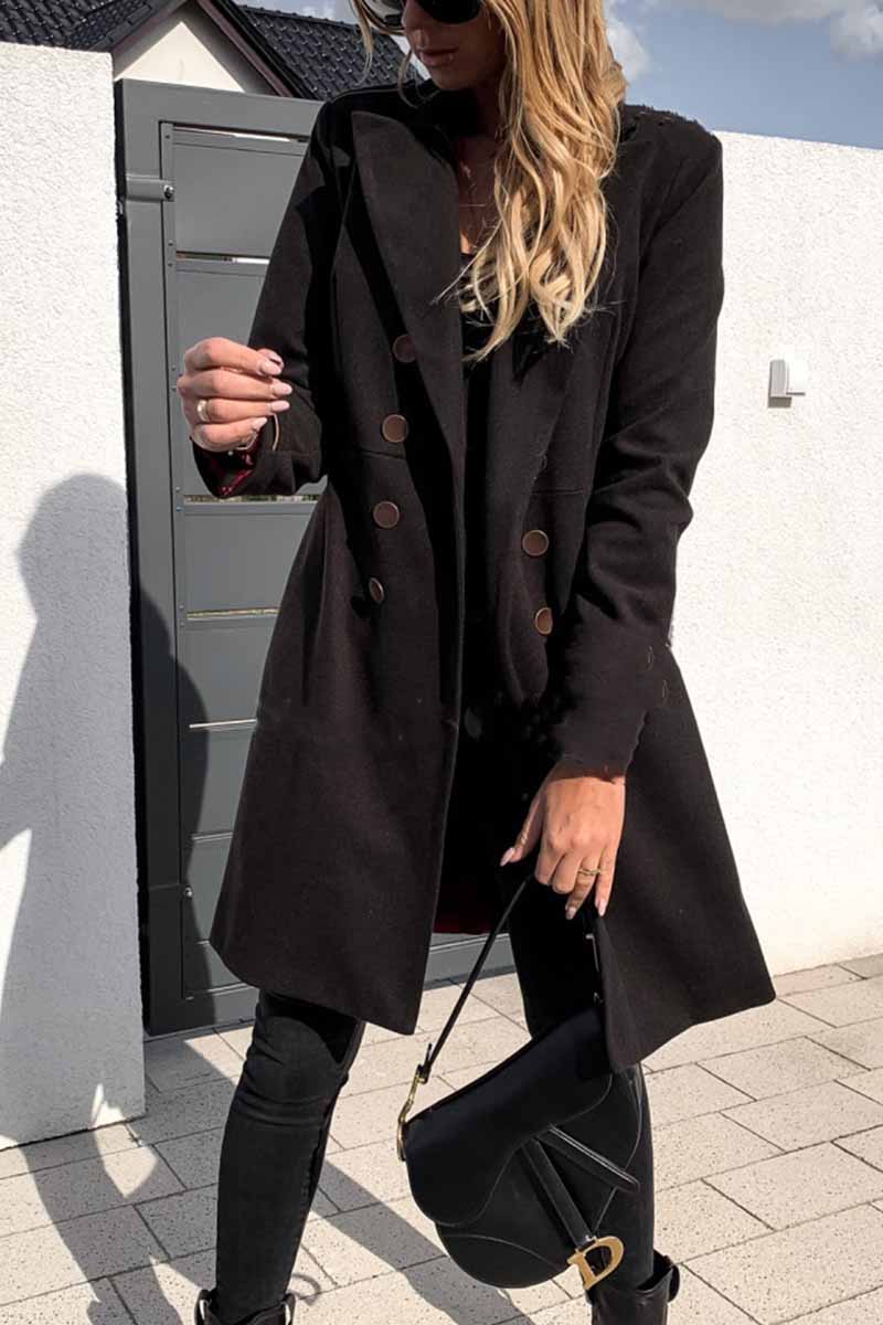 Cappotto dal design curato