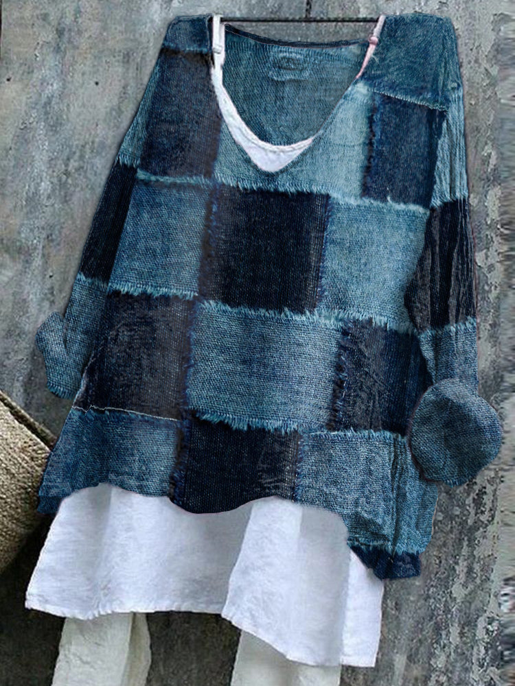 Camicia in stile vintage senza tempo