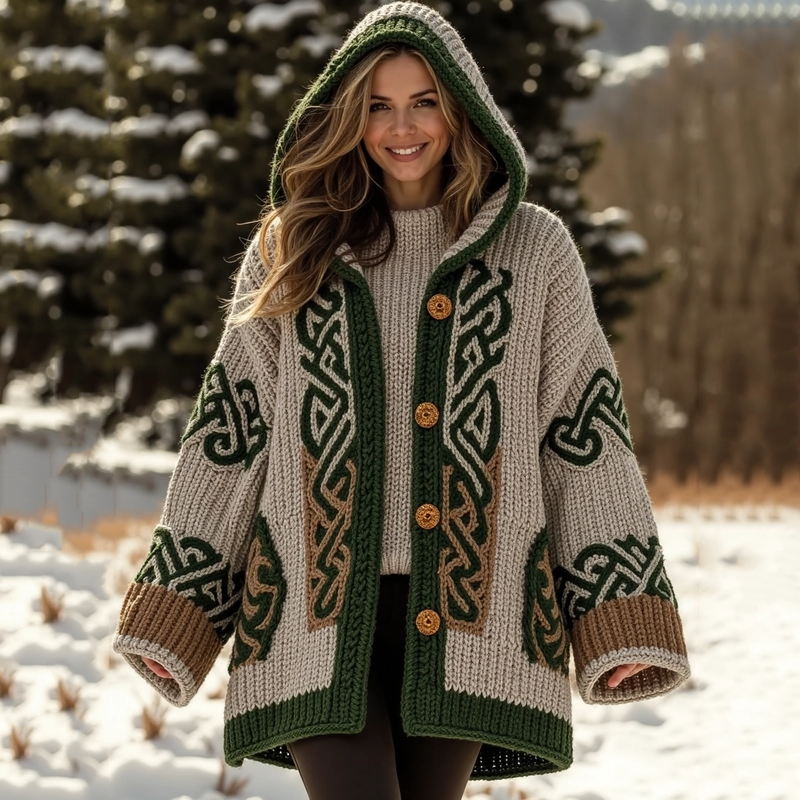 Cardigan ispirato al vintage