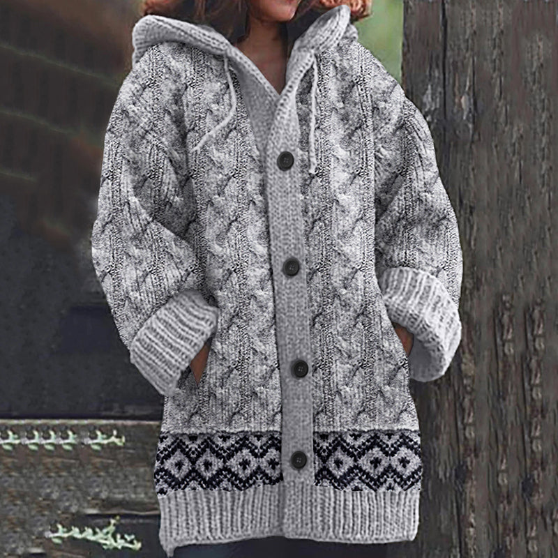 Vintage Fairman Island Knit Jacquard Cardigan Sweater elevenforest