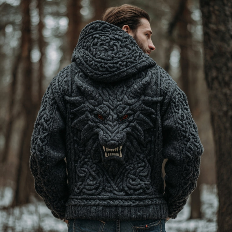Maglione dal design curato