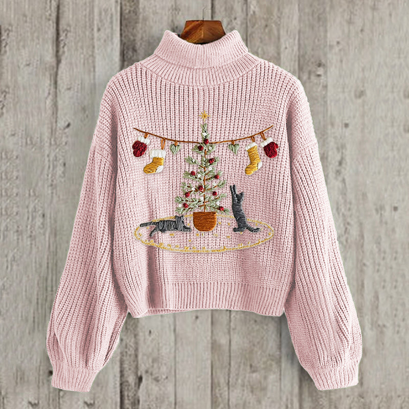 Maglione dal design curato