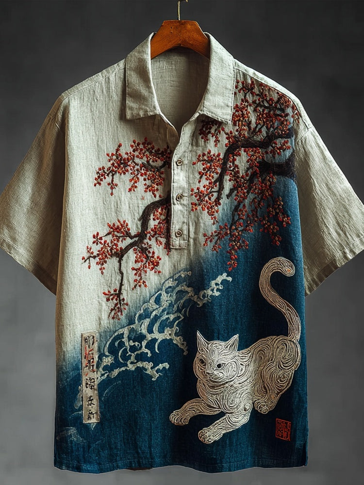 Camicia dal design curato