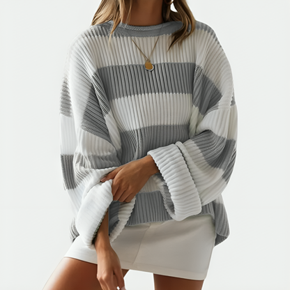 Maglione dal design curato