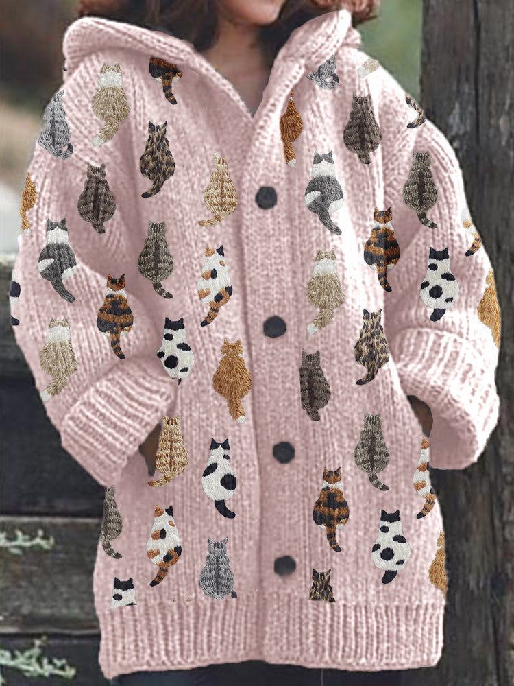 Cardigan dal design curato