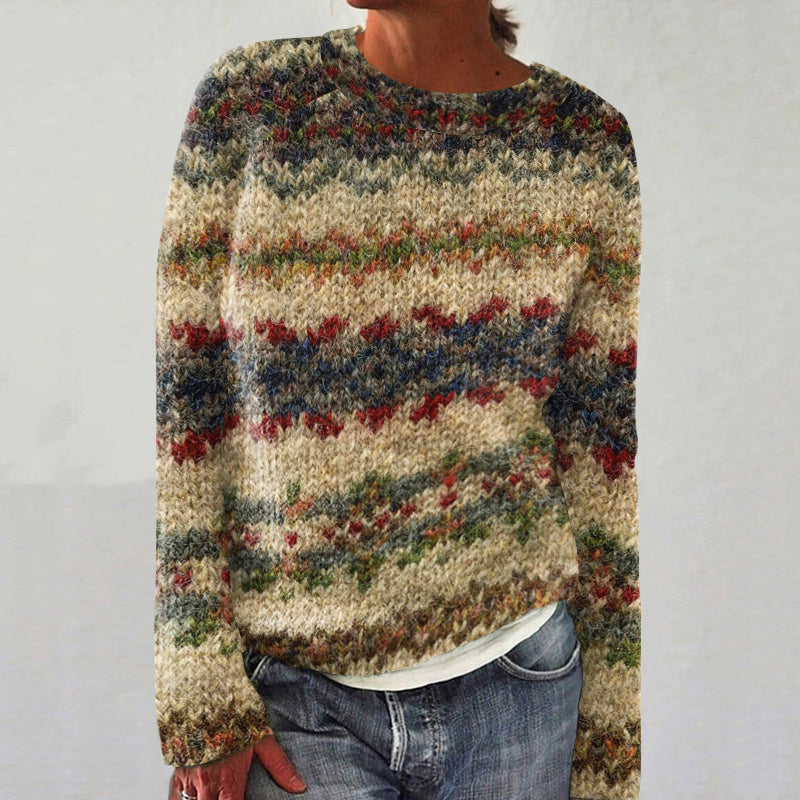 Maglione dal design curato