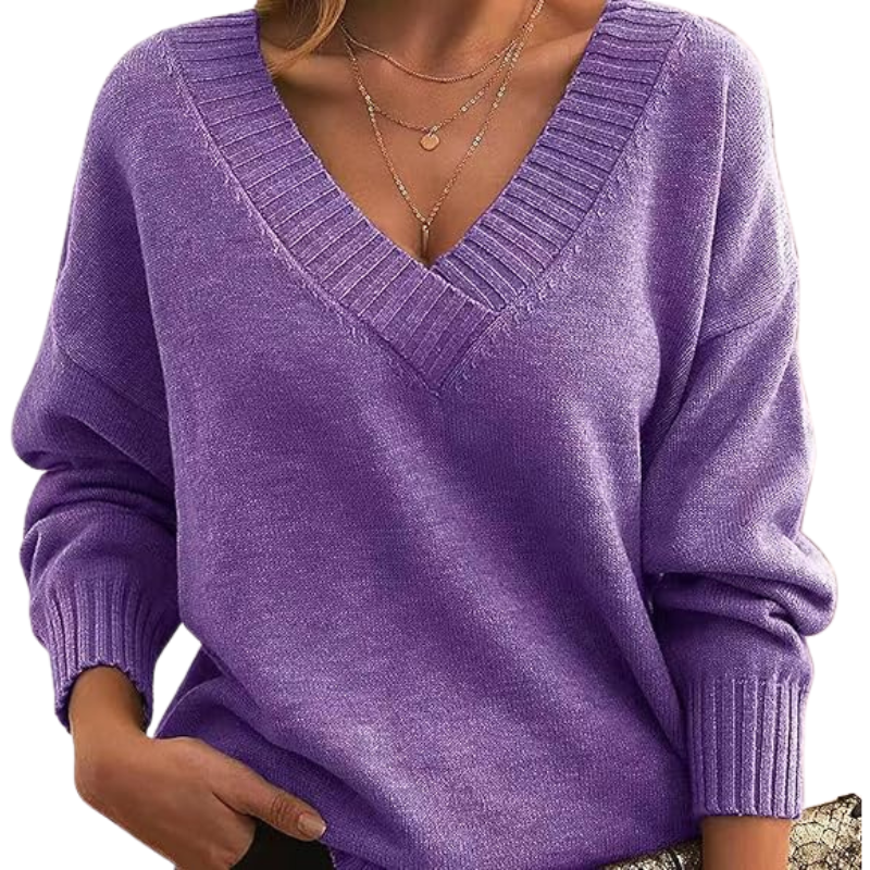 Maglione dal design curato
