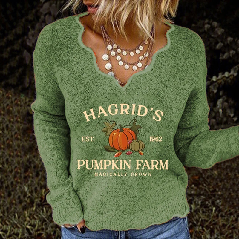 Maglione dal design curato