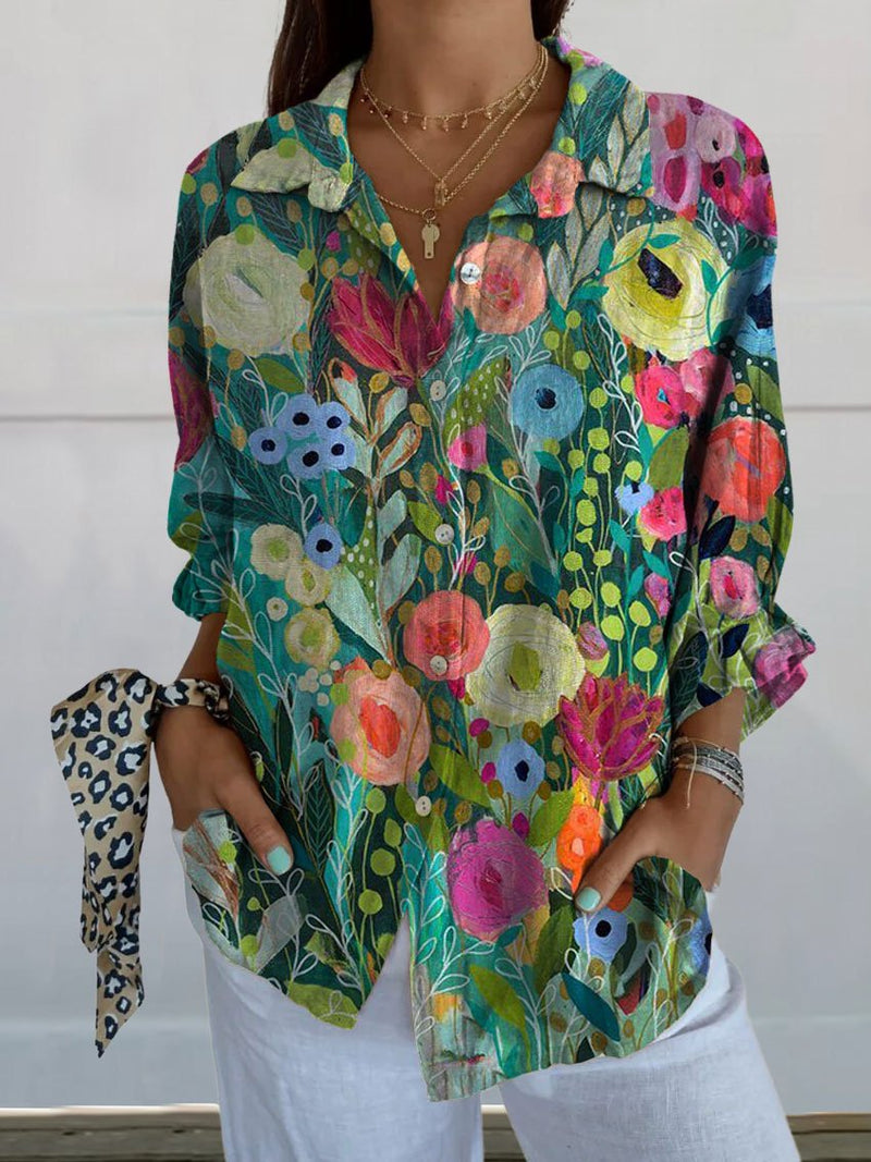 Camicia dal design curato