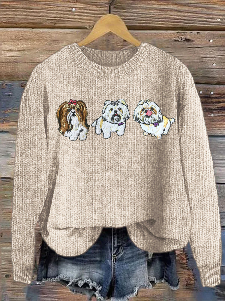 Maglione dal design classico