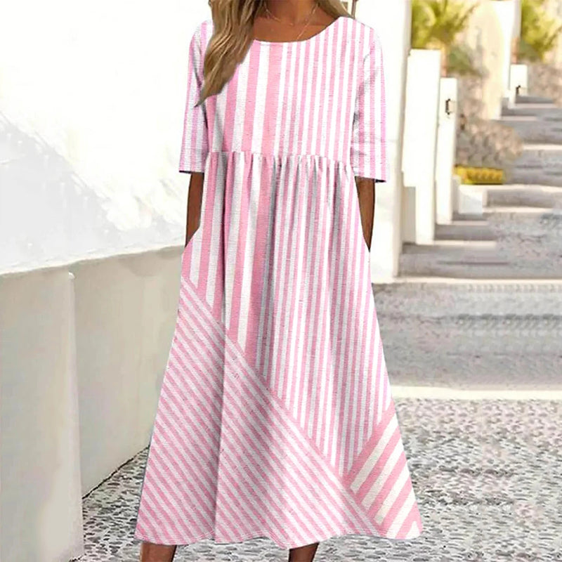 Vestito dal design curato