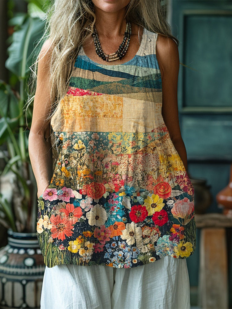 Top ispirato al vintage
