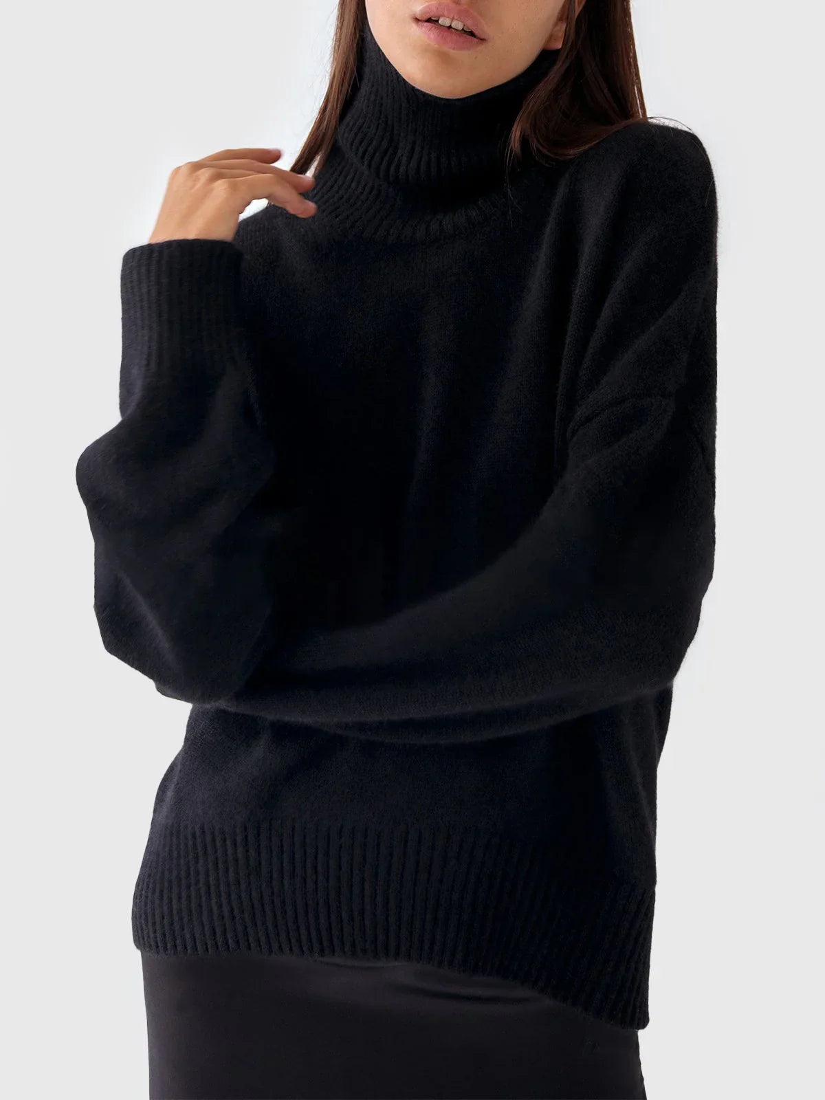Maglione dal design curato