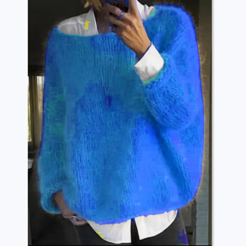 JO | Maglione oversize comodo lavorato a maglia