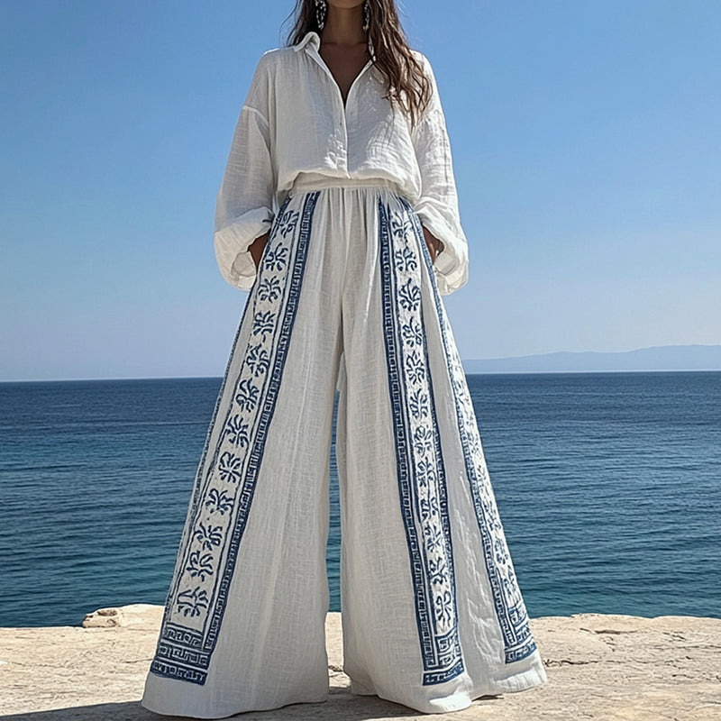 Pantaloni dal design curato
