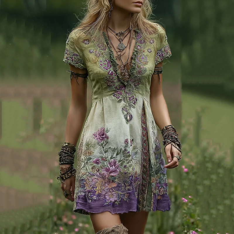 Vestido de diseño cuidado