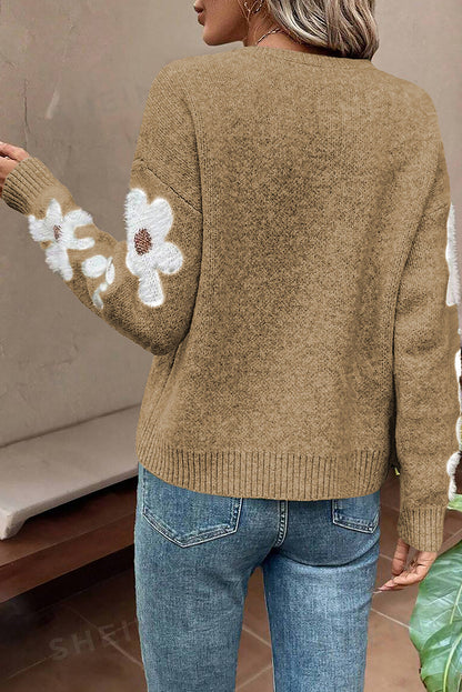 Maglione dal design curato