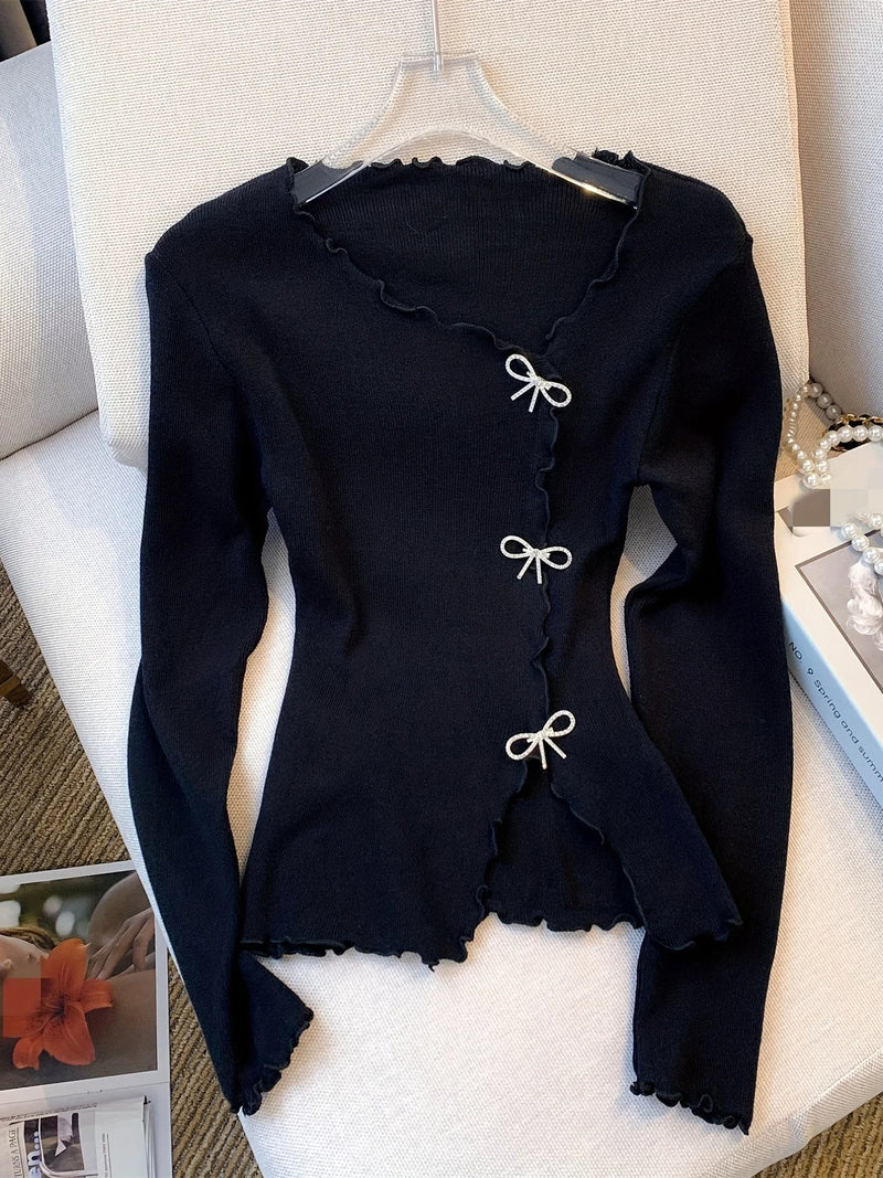 Maglione dal design curato