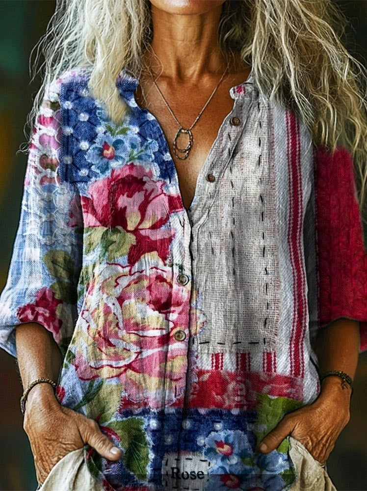 Camicia dal design curato