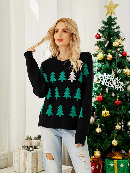 Esther® | Christmas tree sweater for women.