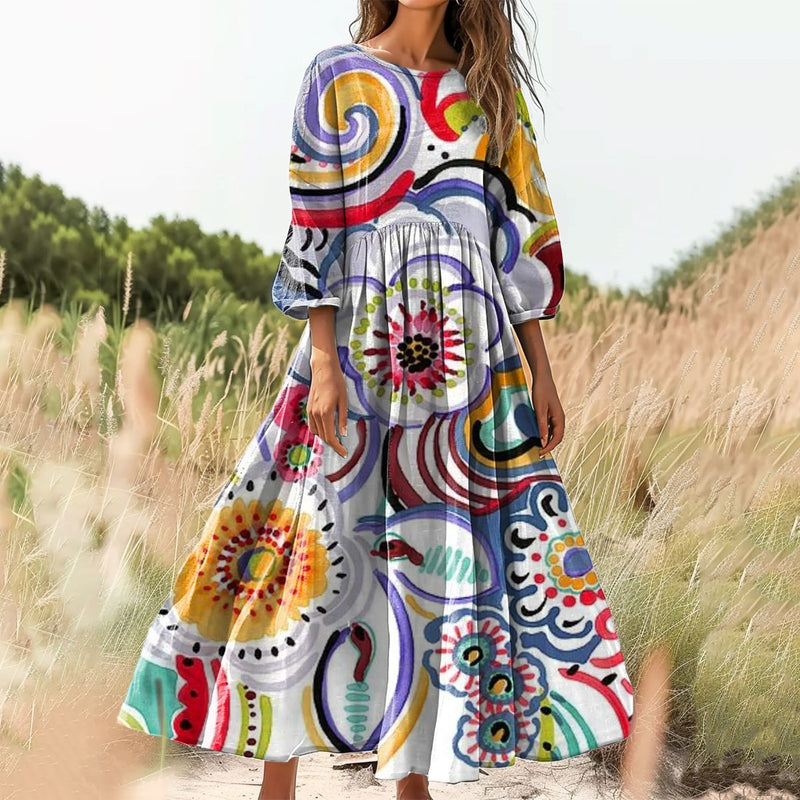 Vestito dal design curato