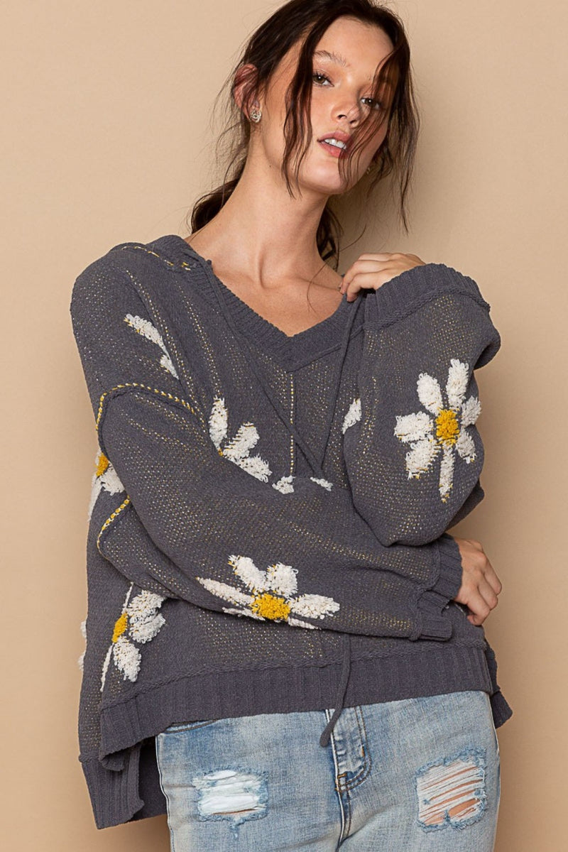 Maglione dal design curato