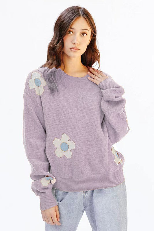 Maglione dal design curato