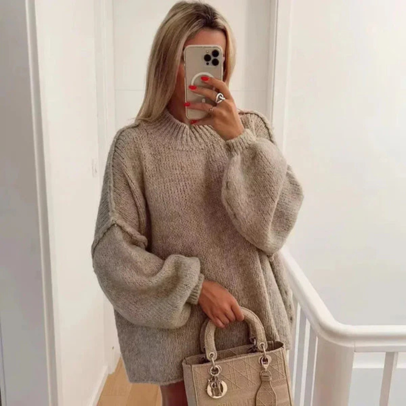 Maglione dal design curato