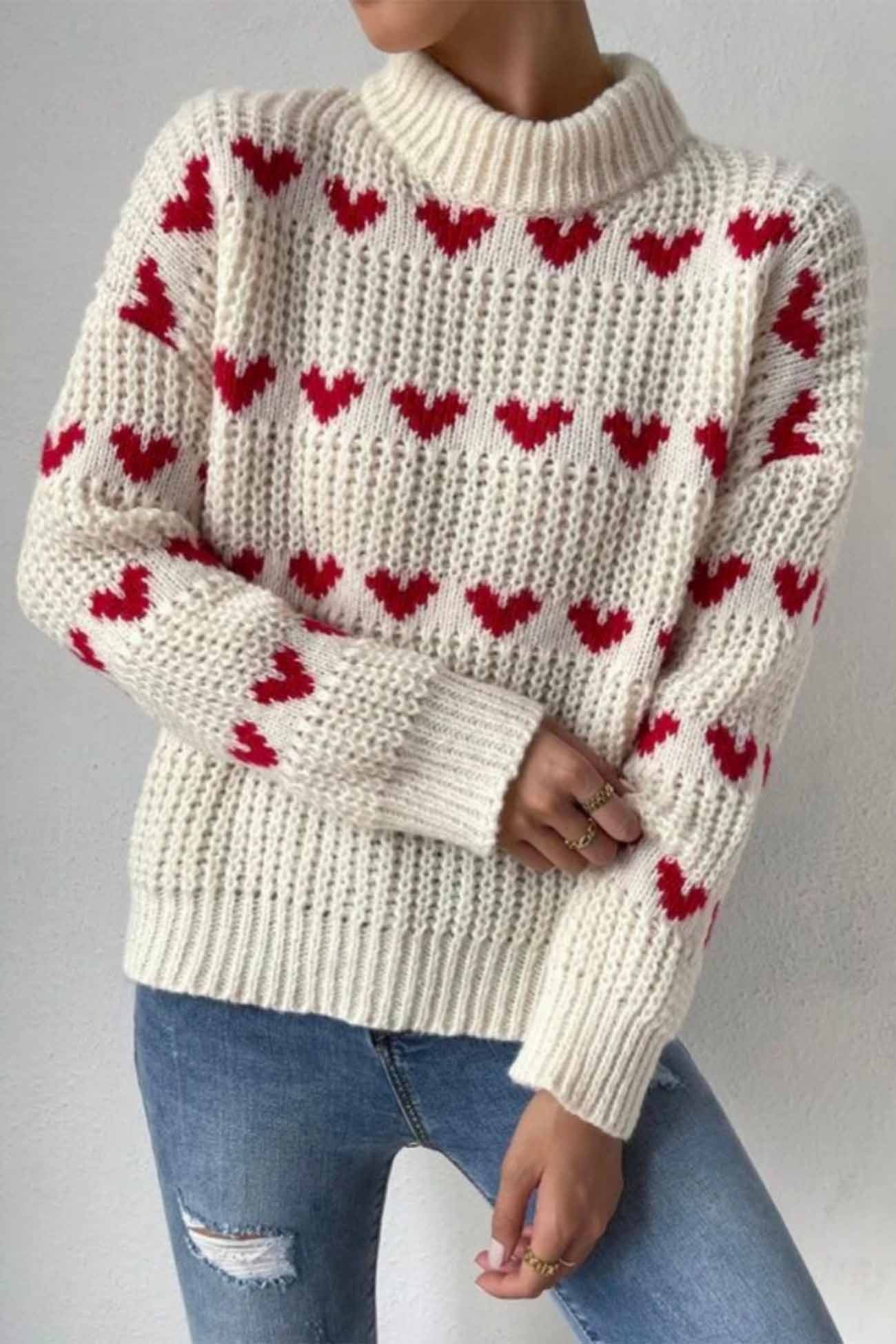 Maglione splendidamente realizzato