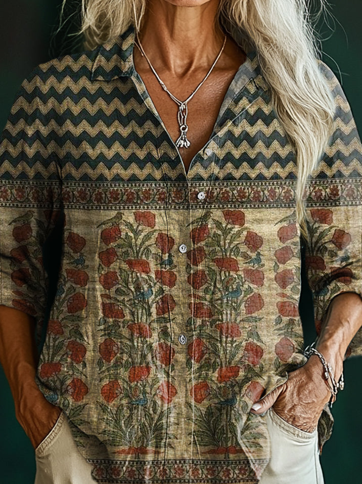 Camicia dal design curato