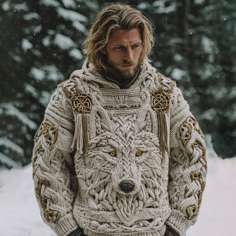 Maglione dal design curato