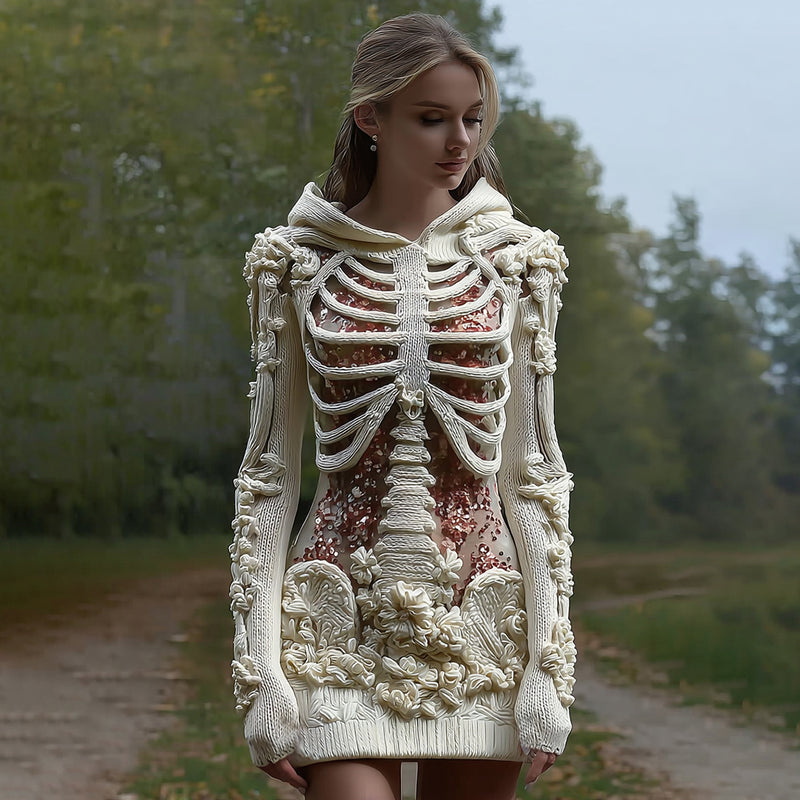 Maglione dal design curato