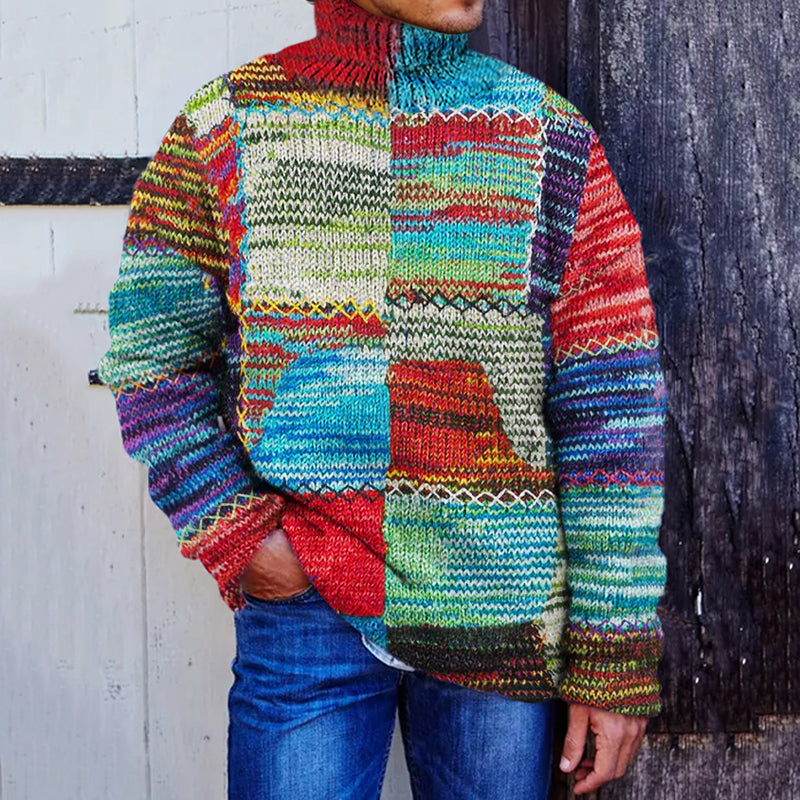 Maglione dal design curato
