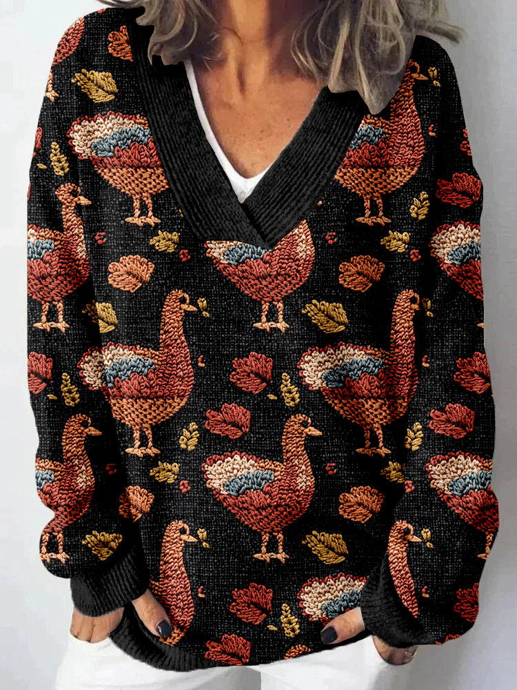 Maglione dal design raffinato