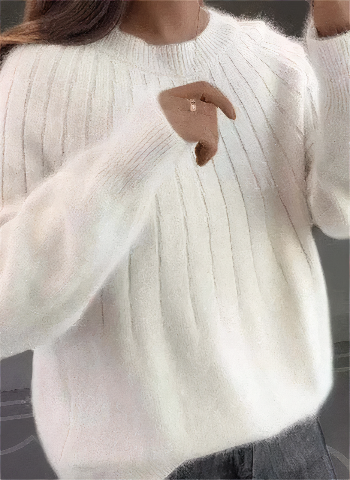 Maglione in stile vintage senza tempo