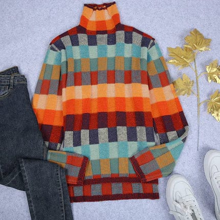 LP | Maglia elegante a scacchi