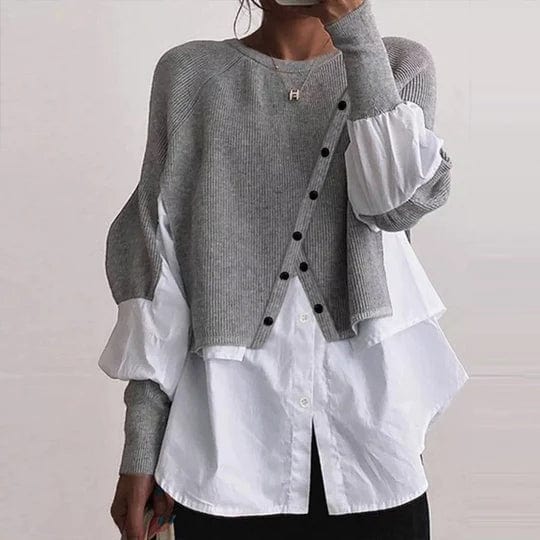 LP | Maglia elegante con camicia