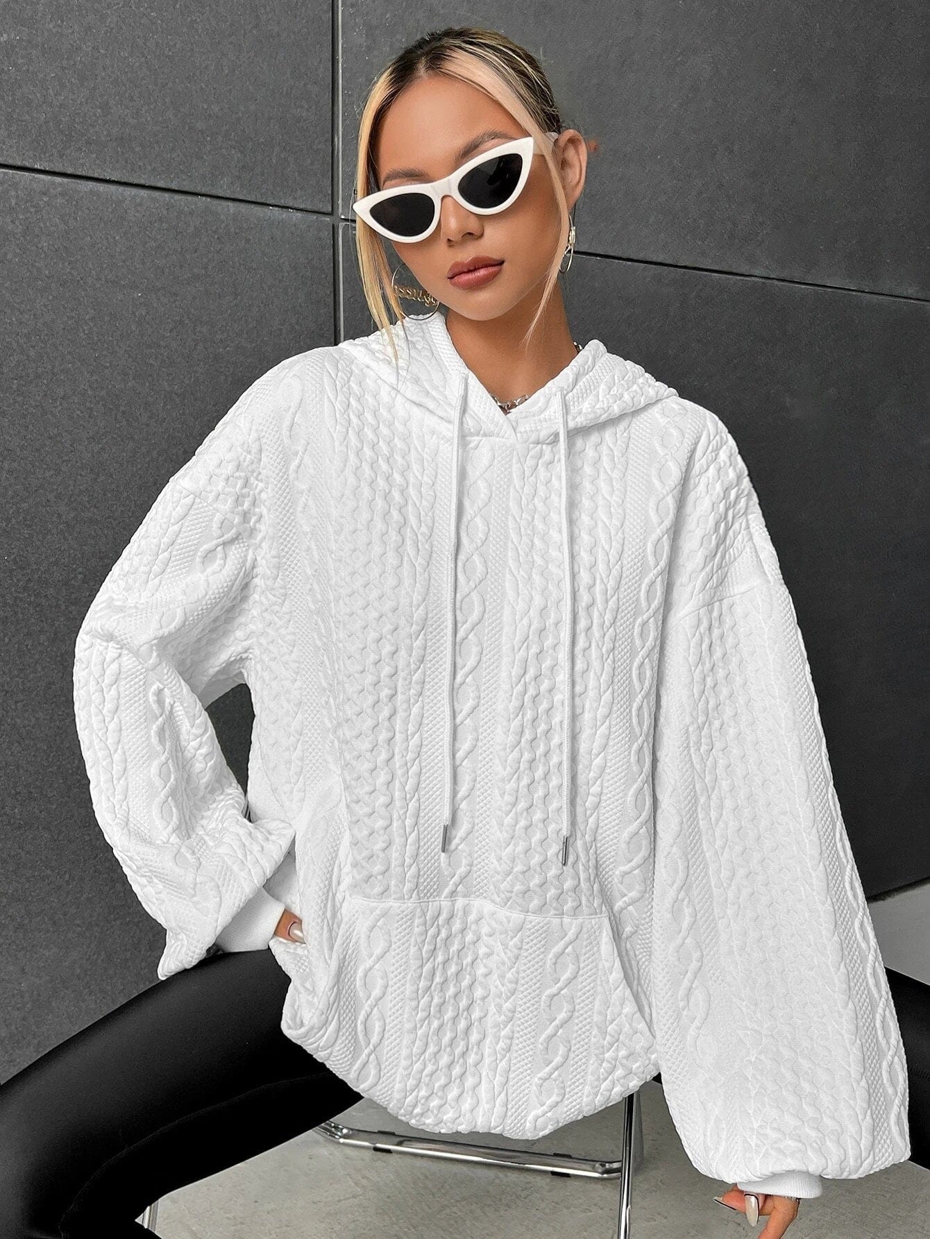 LP | Felpa con cappuccio elegante e confortevole