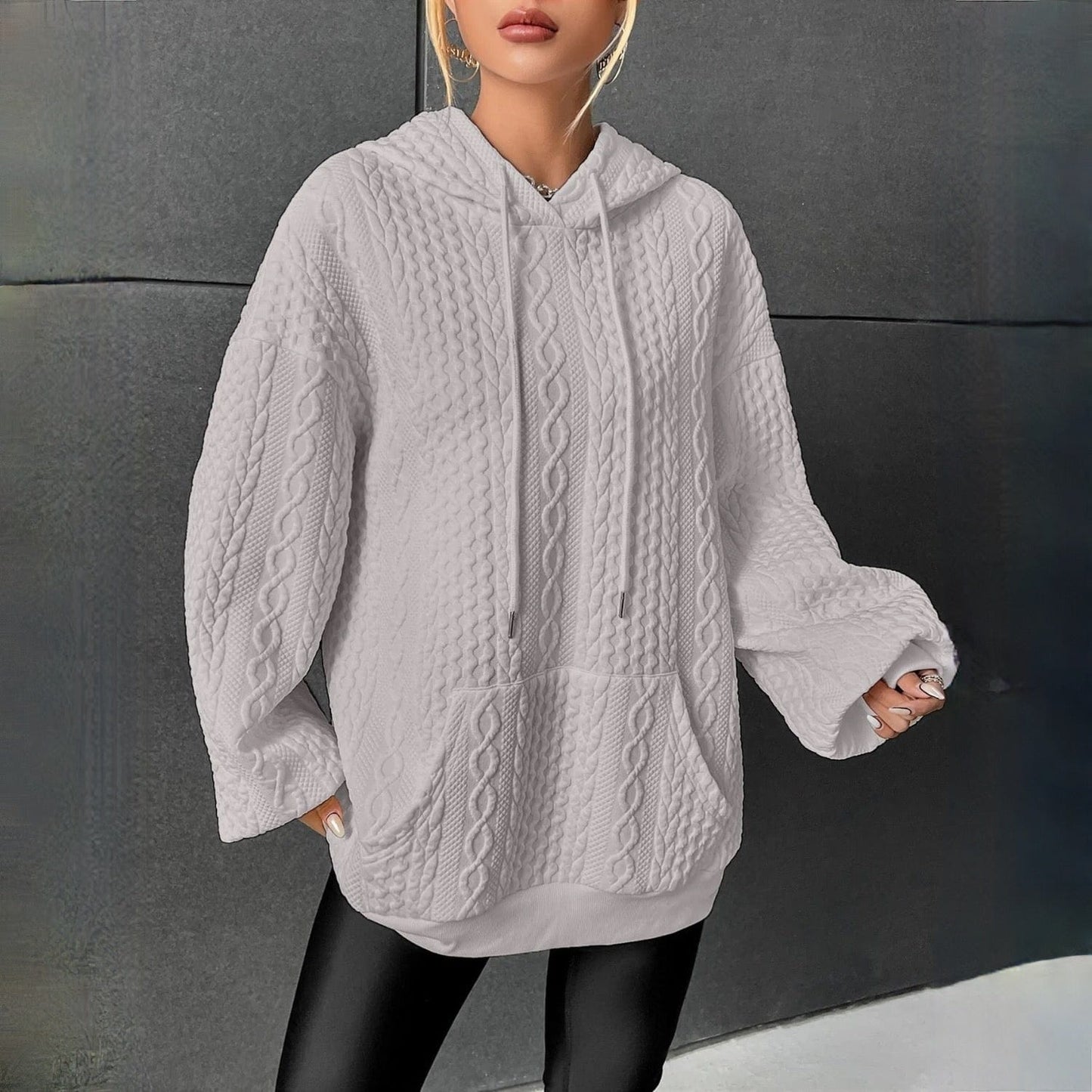 LP | Felpa con cappuccio elegante e confortevole