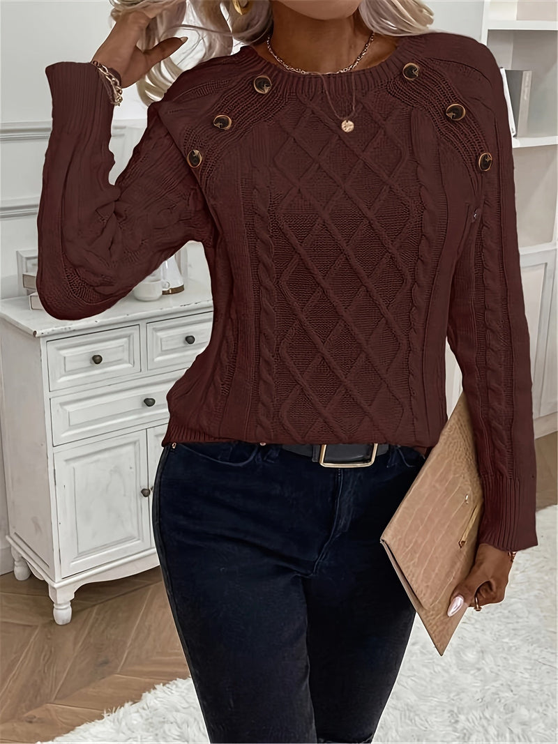 Maglione dal design raffinato