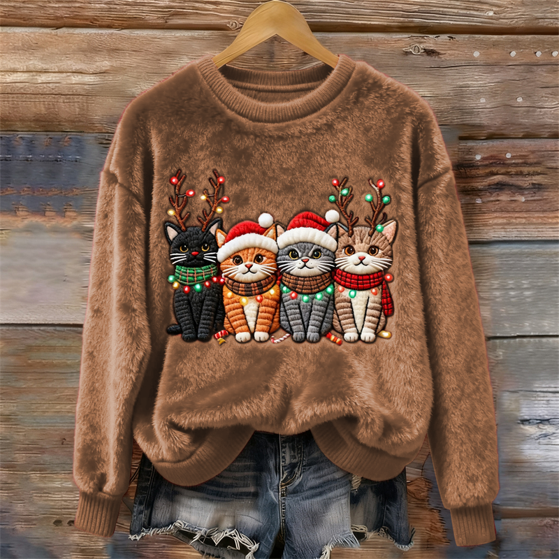 Maglione dal design curato