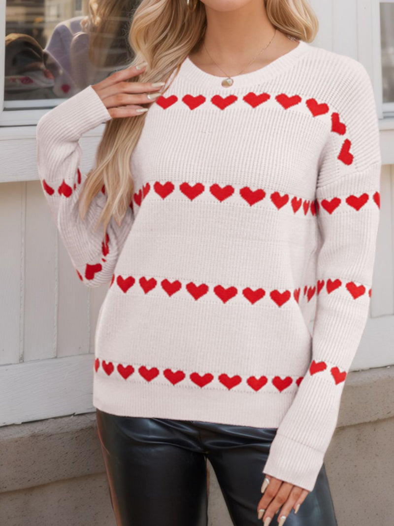 Maglione dal design curato