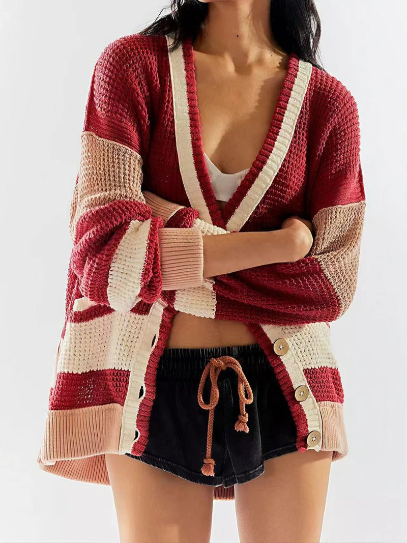 Maglione dal design curato