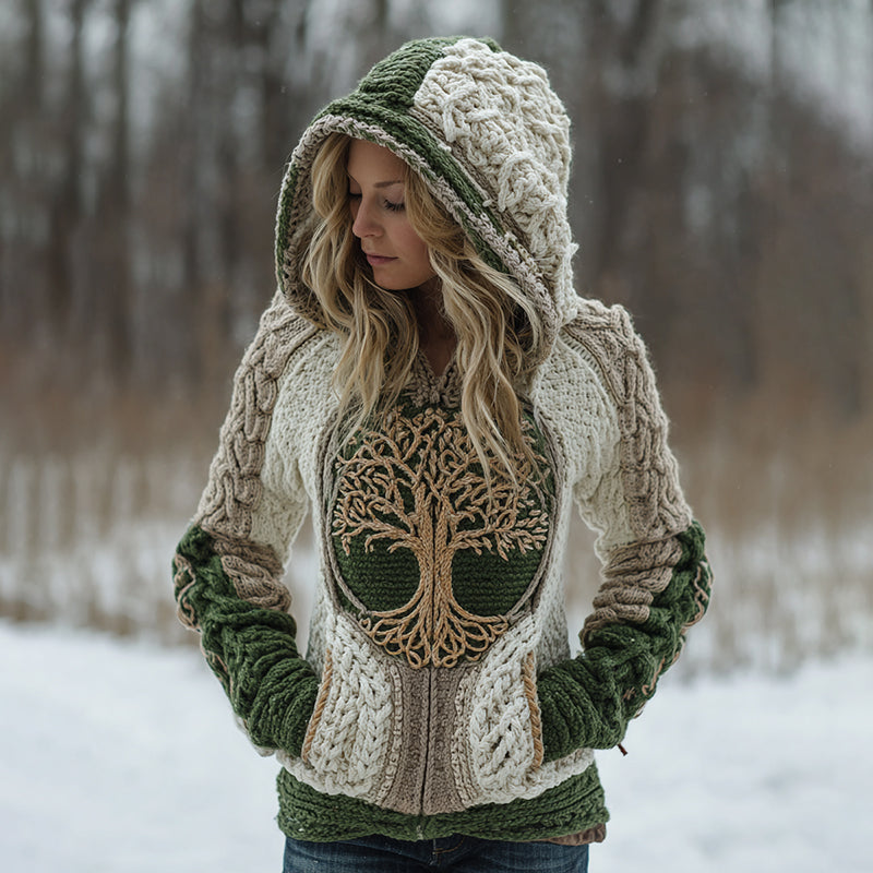 Maglione dal design curato