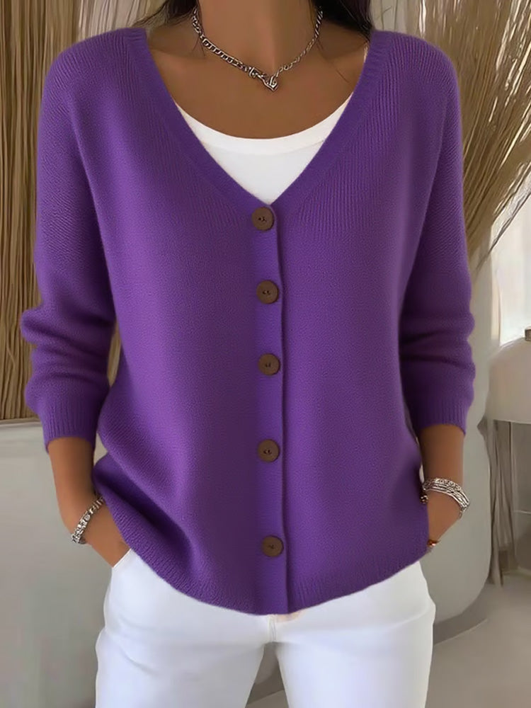 Women's Casual Autumn Knitted Cardigan artswardrobe